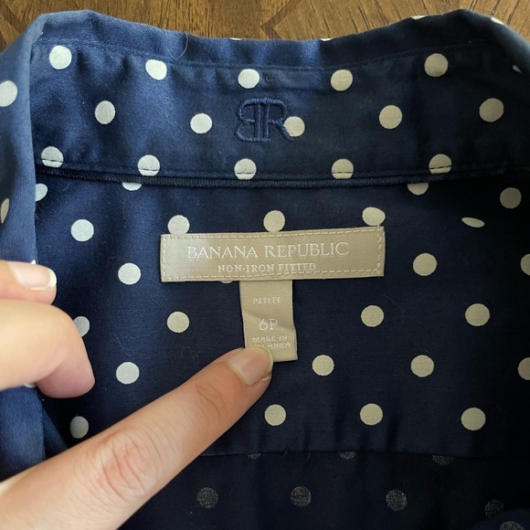 BR Polka Dot Button Down - Picture 3 of 9